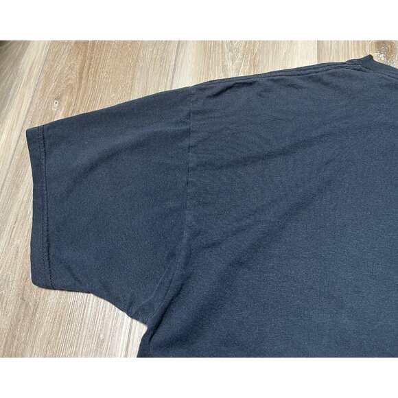 Great Smoky Mountains Wolf Pack Black T-Shirt - Men XXL *Stained - Picture 11 of 16